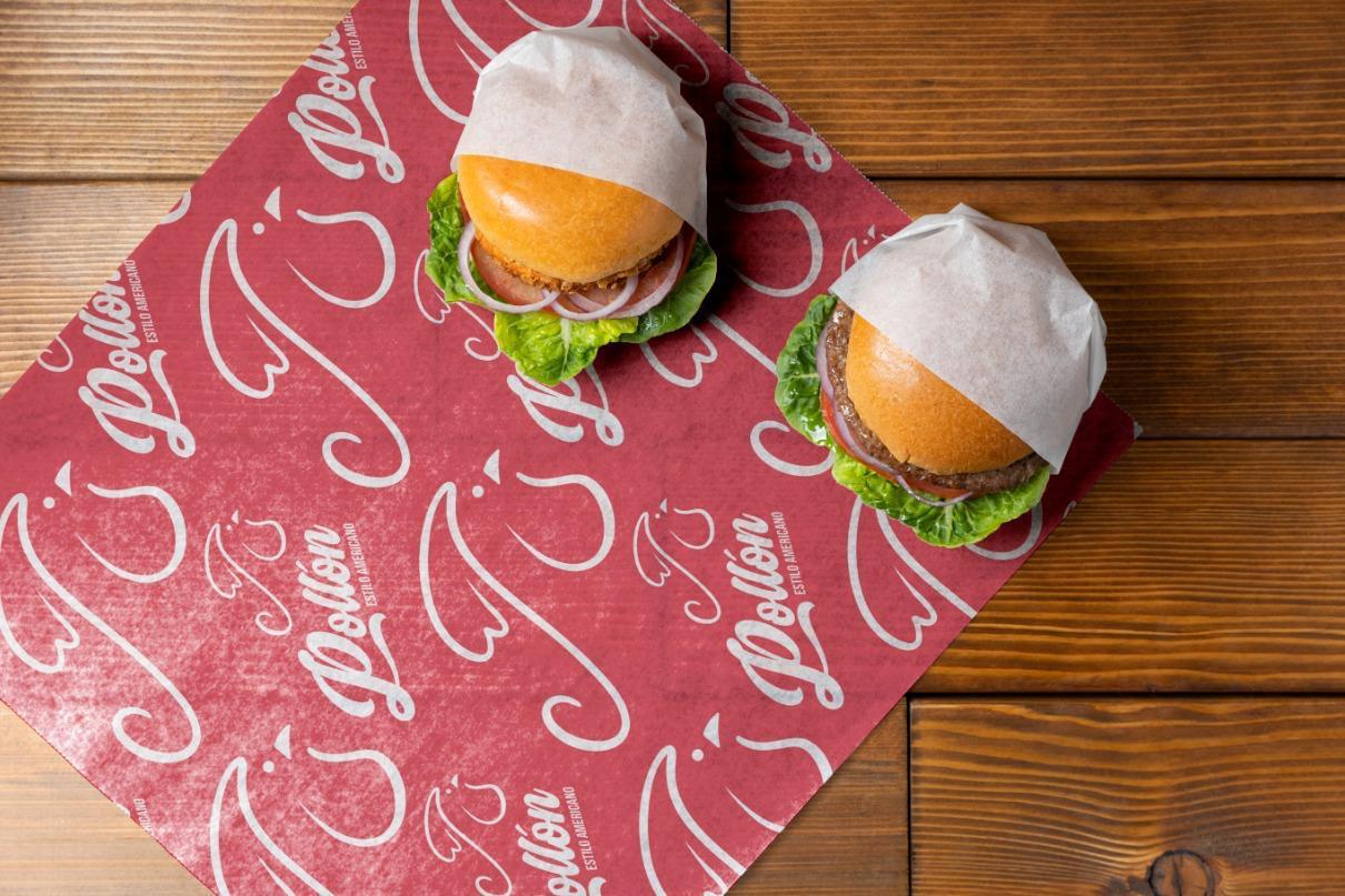Hamburguesas dobles Pollón